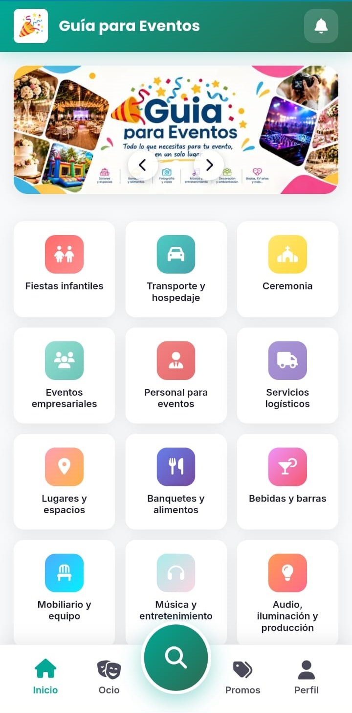 Aplicación Guía para Eventos
